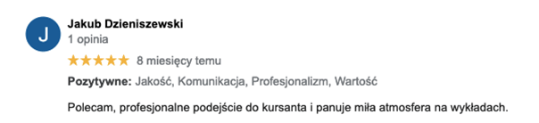 Kurs na operatora ładowarki - opinie